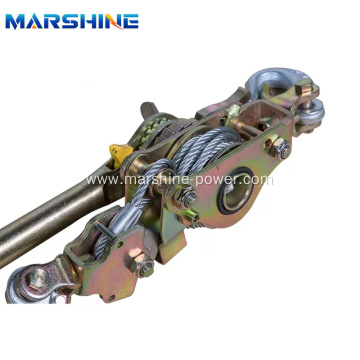 Marshine Wire Rope Puller Ratchet Withdrawing Wire Tighter